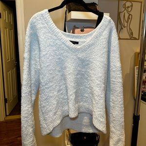 White off the shoulder sweater! Still looks fairly new!